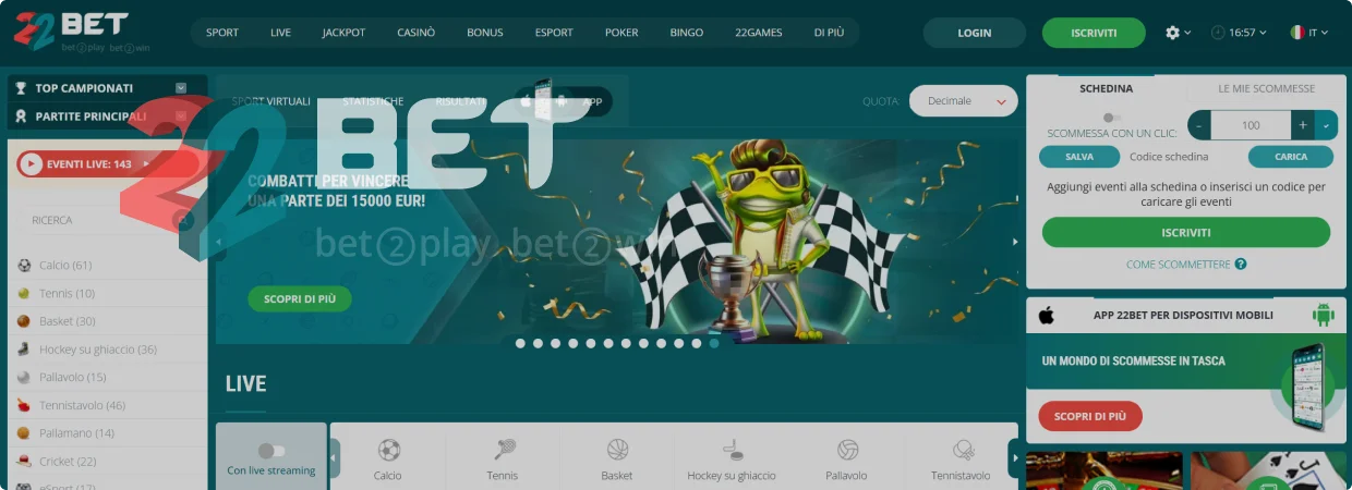 22Bet Miglior Bookmaker Online 22Bet Miglior Bookmaker Online